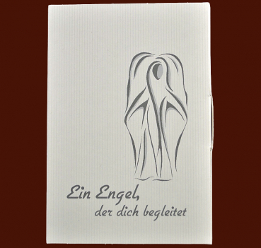 Engel Handschmeichler mit Engelkarte Höhe: 5 cm